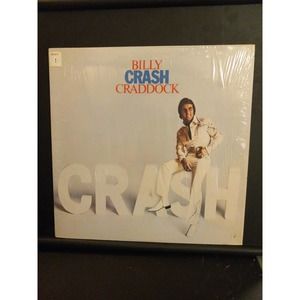 Billy Craddock - Crash-Vinyl LP Records Album Vintage 1976 Like New